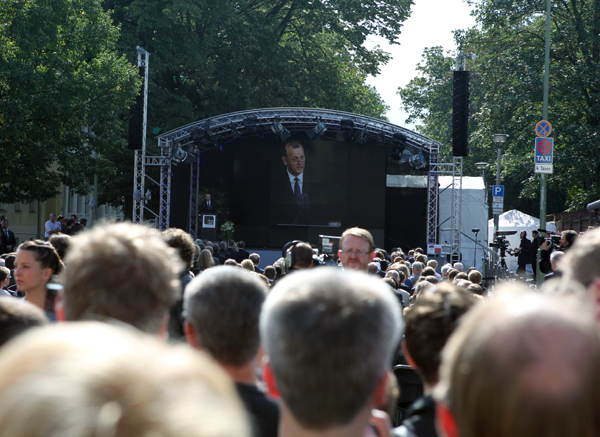 Berlin Wall 50th Anniversary. Photo Credit: Jennifer Martin