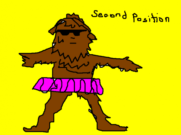 Sasquatch Ballet Sketch By S.K. Bentley