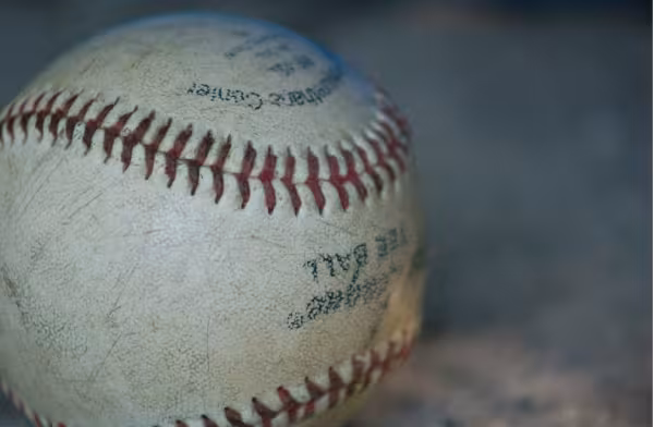 Baseball Closeup