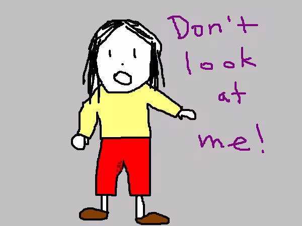 Pee Pants Sketch By S.K. Bentley