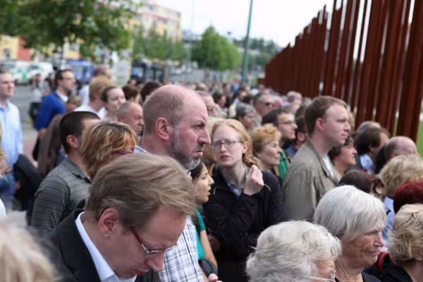 Berlin Wall 50th Anniversary. Photo: Jennifer Martin